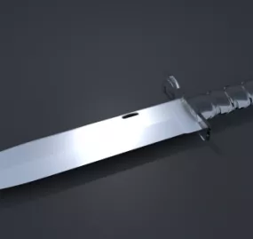 M9 Bayonet Knife 3d model