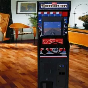 Pole Position Arcade Machine 3d model