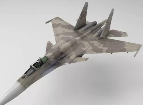 Su37 Terminator Aircraft 3d model Su37 Terminator Aircraft 3d model