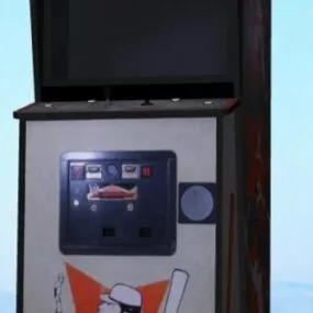 Double Play Arcade Machine 3d model