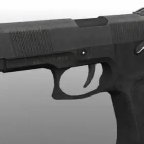 Mp-443 Hand Gun 3d model