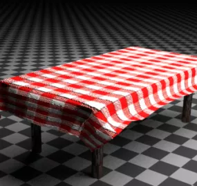 Table Cloth 3d model