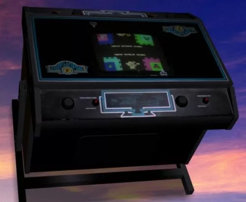 Warlords Cocktail-table Arcade Machine 3d model Warlords Cocktail-table Arcade Machine 3d model