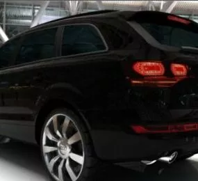 Car Audi Q7 3d model
