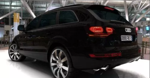 Car Audi Q7 3d model Car Audi Q7 3d model
