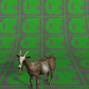 Goat Animal 3d model