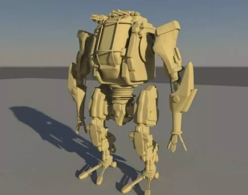 Starship Troopers Robot Free 3d Model - .Obj - Open3dModel