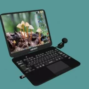 Toshiba Laptop 3d model