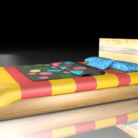 Furniture Bed 3d model