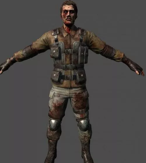 Ubcs Zombies 3d model Ubcs Zombies 3d model