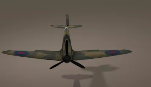 Spitfire Aircraft 3d model Spitfire Aircraft 3d model