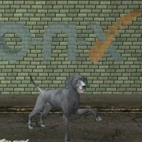 Dog Animal 3d model