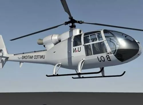 Electric Wind Turbine 3d model