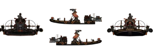 Hovercraft Boat 3d model Hovercraft Boat 3d model
