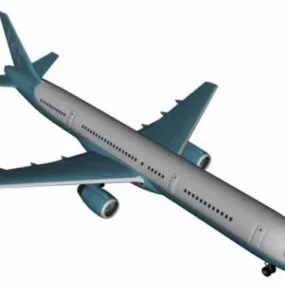 Boeing 757 Airplane 3d model