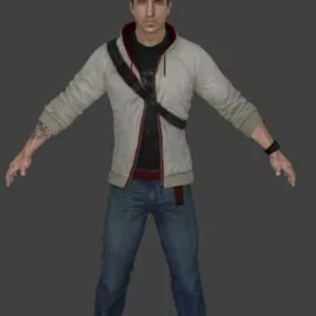 Desmond Miles Character 3d model