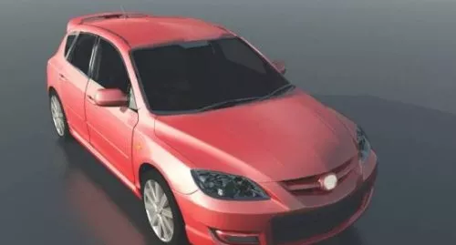 Mazda MPS Car 3d model Mazda MPS Car 3d model