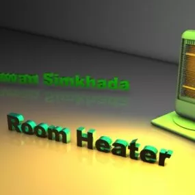 Room Heater 3d model