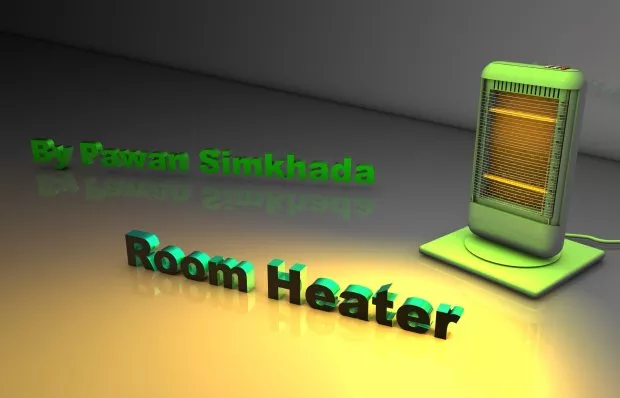 Room Heater 3d model Room Heater 3d model