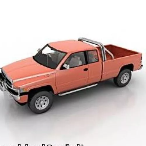 Car Dodge Ram 3d model Car Dodge Ram 3d model