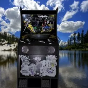 Death Race Arcade Machine 3d model