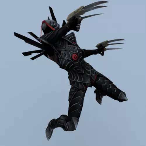Dark Evil Blade 3d model