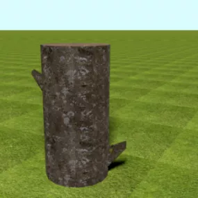 Tree Log 3d model