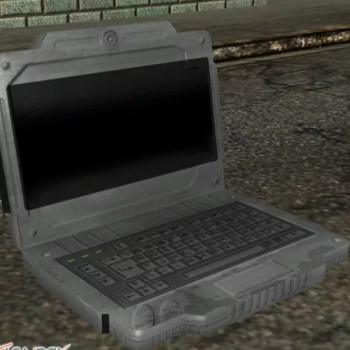 Army Laptop 3d model Army Laptop 3d model