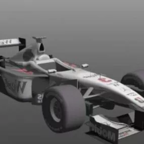 F1 Mclaren Sport Car 3d model