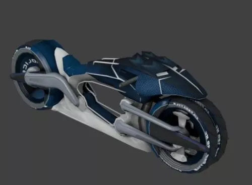 Multi Wheeled Unicycle 3d model