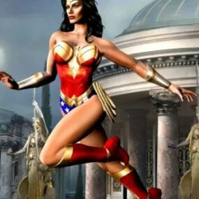 Wonder Woman Character 3d model