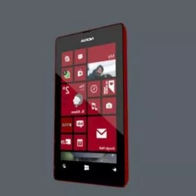Lumia 520 3d model