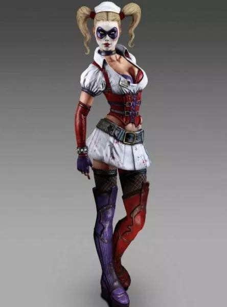 Harley Female Character 3d model Harley Female Character 3d model