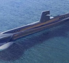 Seaview Submarine 3d model