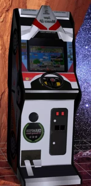Super Monaco Gp Upright Arcade Machine 3d model Super Monaco Gp Upright Arcade Machine 3d model