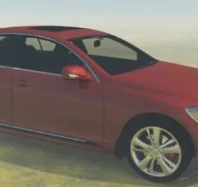 Lexus GS Car 3d model