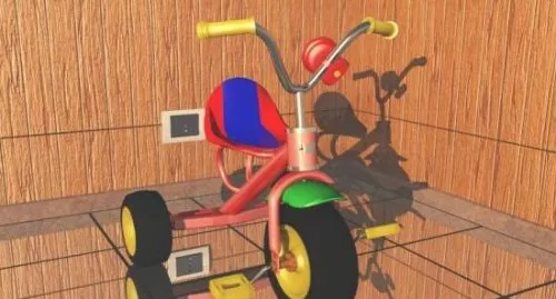 Kiosk Ice Cream Bicycle 3d model