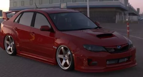 Subaru WRX Highpoly Car 3d model Subaru WRX Highpoly Car 3d model