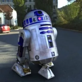 R2d2 By Abrock 3d model