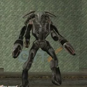 Mega Mech Character 3d model