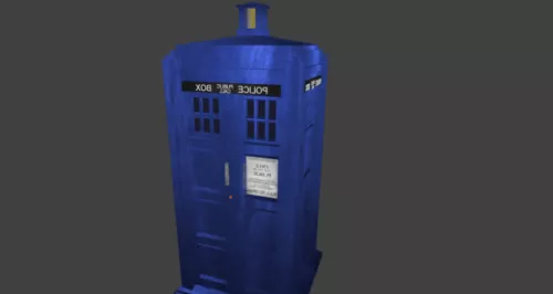 Tardis 3d model Tardis 3d model