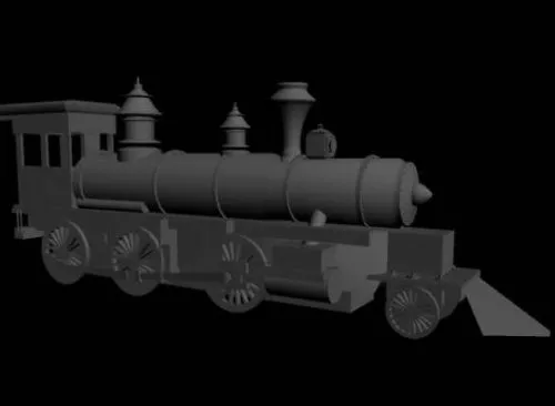 Locomative 3d model Locomative 3d model