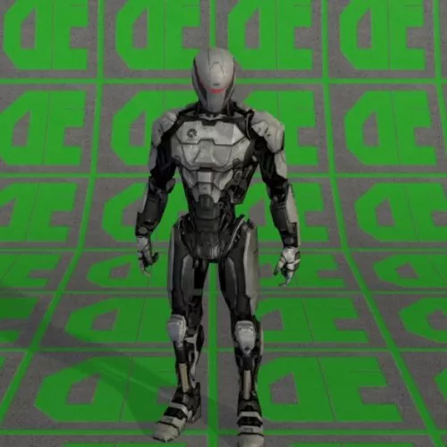 Em208 Robocop 3d model Em208 Robocop 3d model