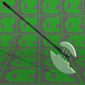 Lex Luthor Axe 3d model