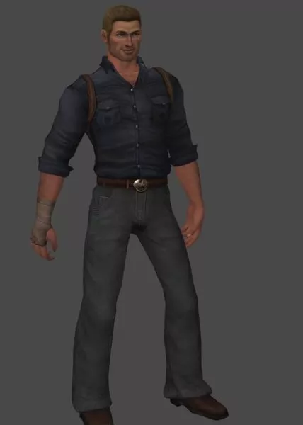 Larson Tomb Raider Character 3d model Larson Tomb Raider Character 3d model
