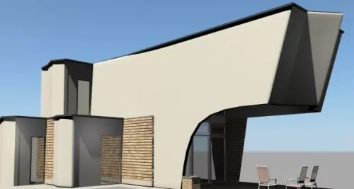 Modern Home 3d model Modern Home 3d model