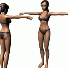 Lara Croft 3d model