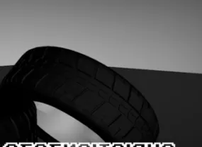 Off Road Wheel 3d model