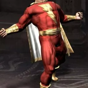 Character Captain Marvel 3d model