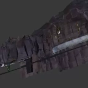 Underground Hideout 3d model